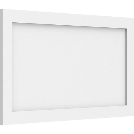 Ekena Millwork Cornell Flat Panel Decorative Wall Panel, 32"W x 18"H x 5/8"P WALP32X18X062CNL
